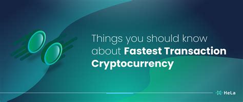Transaction Speed: The Importance